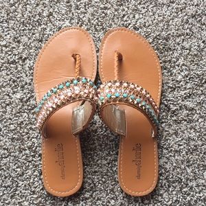 Jeweled Sandles